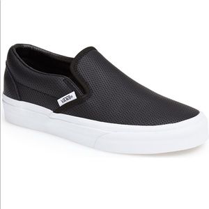 Vans perf leather slip-on